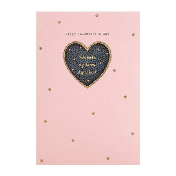 Hallmark Valentine's Day Card 'Heart Skip A Beat' Medium