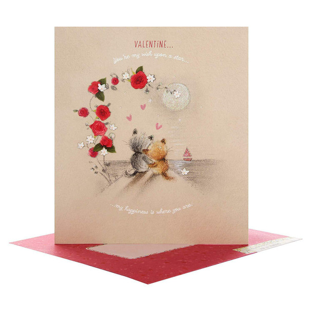 Hallmark Valentine's Day Card 'Wish'  Medium