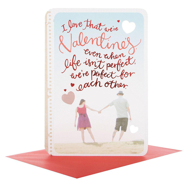 Hallmark Valentine's Day Card "Love Being Us" Medium