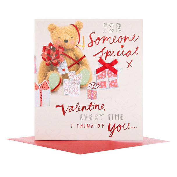 Hallmark Someone Special Valentine's Day Card 'Warm Fuzzles'  Medium