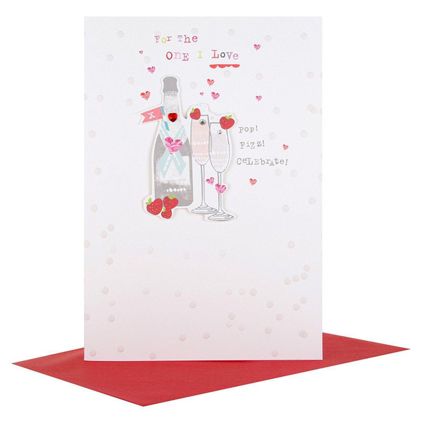 Hallmark One I Love Valentine's Day Card Celebrate  Medium