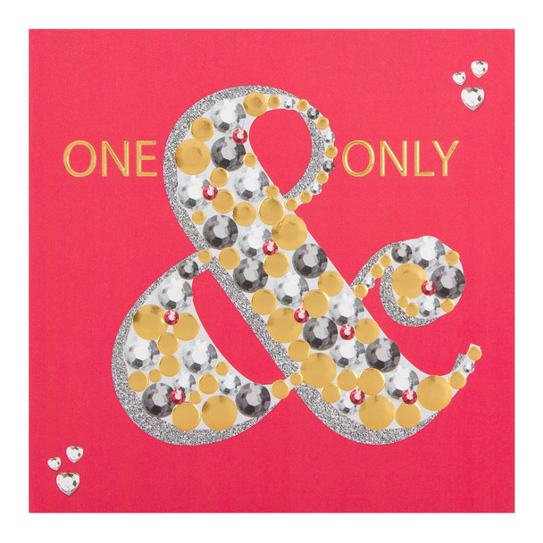 Hallmark Valentine's Day Card 'One & Only'  Small Square