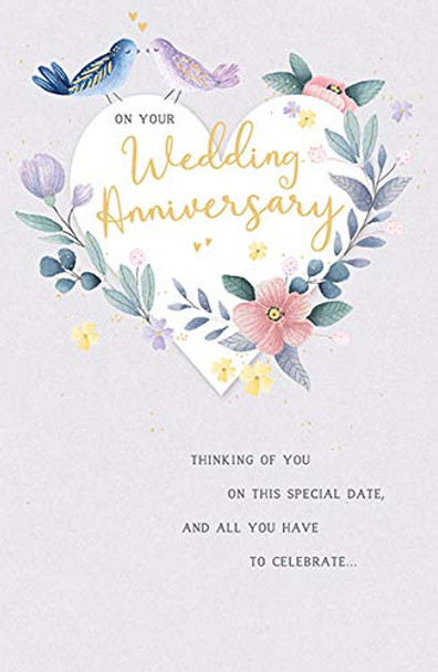 On Your Wedding Anniversary Card 624644