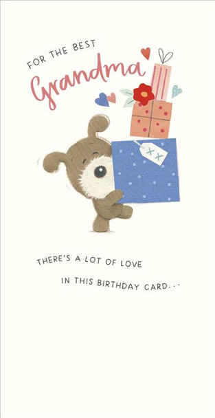 Grandma Birthday Card Lots Of Woof