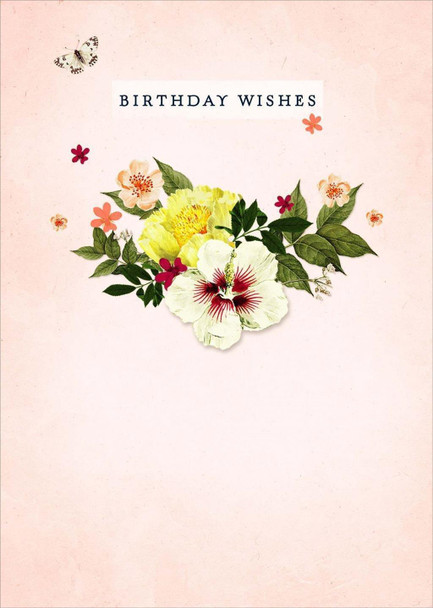 Royal Horticultural Society BIRTHDAY WISHES Beautiful Birthday New Greeting Card