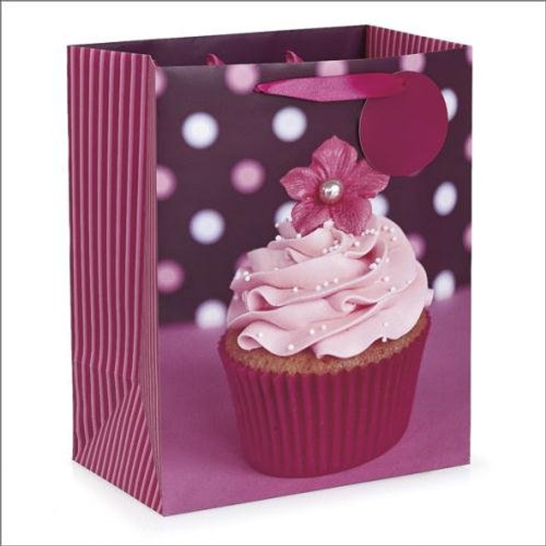 Large Gift Bag Large Sweet Treat Large Happy Birthday Gift Bag With Ribbon Handles & Attached Gift Tag