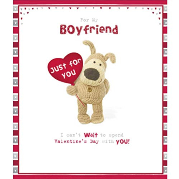 Boofle Large Cute Boyfriend Valentine's Day Card