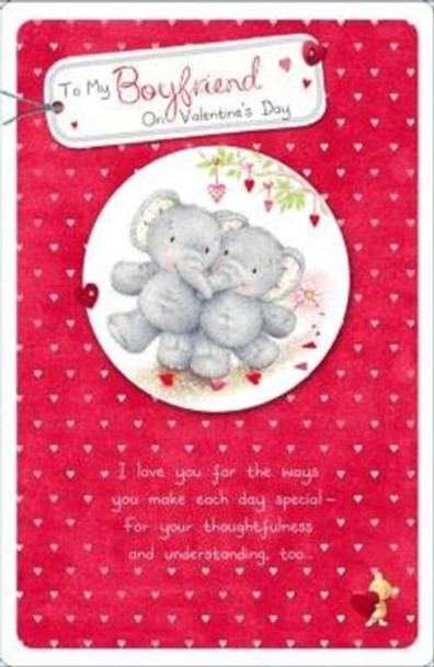 Elliot And Button To My Boyfriend on Valentine`s Day Card...