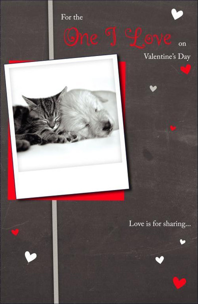For The One I love Card Valentines Day 442971