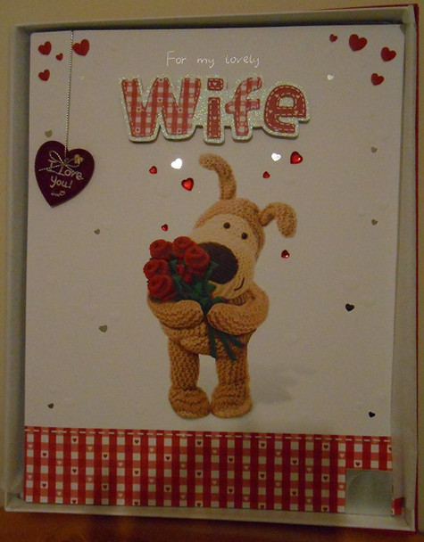 For my lovely Wife Happy Valentine's Day Box card