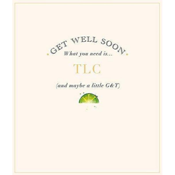 Get Well Soon TLC 'Feel Better' Humour New Card
