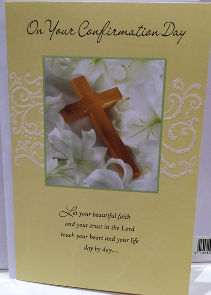 On Your Confirmation Day,  Confirmation Day Greeting  Card