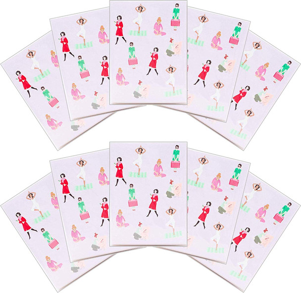 Multipack of 10 Greeting Cards Blank Inside for All Occasions Pack of 10 Cards Includes Envelopes Suitable for Birthday