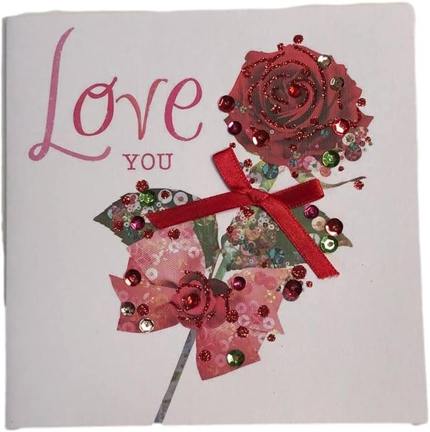 Luxury Valentine's Day Card by Second Nature Love You