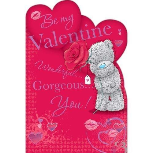 Me to You Tatty Teddy Bear Valentines Day Card Be My Valentine ...