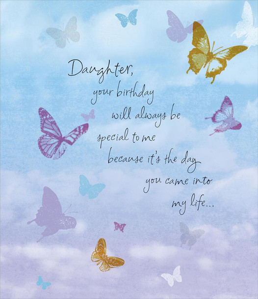 Daughter Birthday Lovey Verse Card