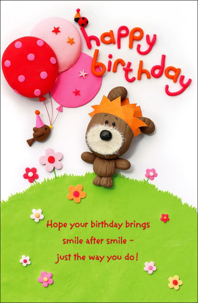 Lots of Woof Happy Birthday Brings Smile After Smile Card