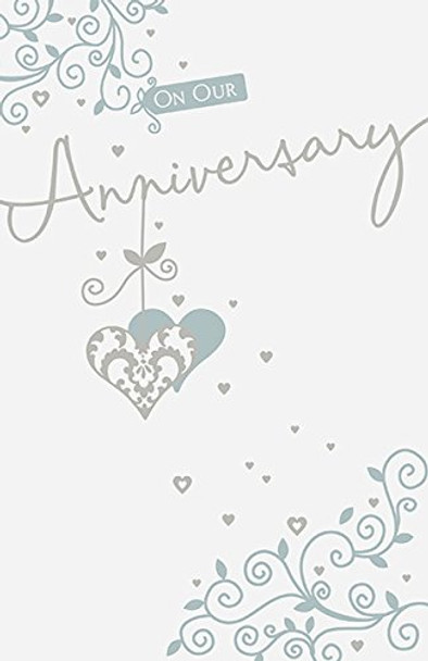 On Our Wedding Anniversary New Greeting Card 'Love you more than ever'