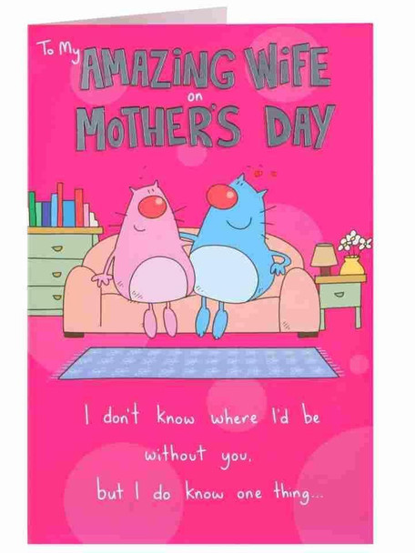 Amazing Wife Mother's Day Card