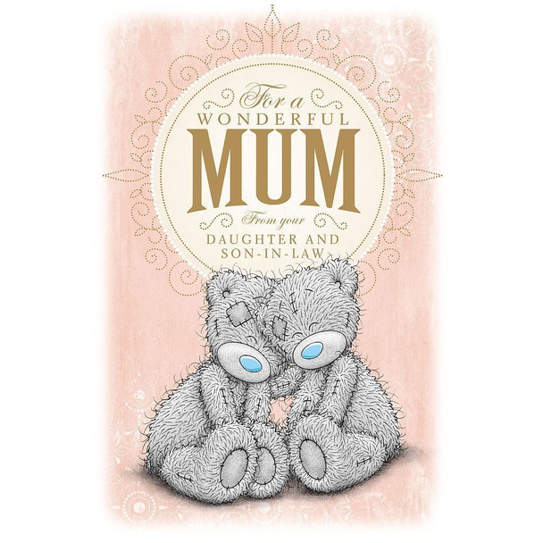 From Daughter & Son-In-Law Me to You Bear Mothers Day Card