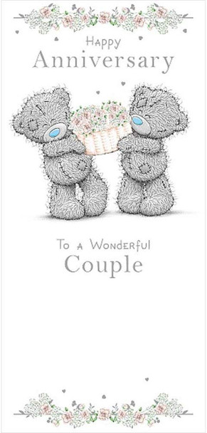 Me To You Bear Wonderful Couple Anniversary Card
