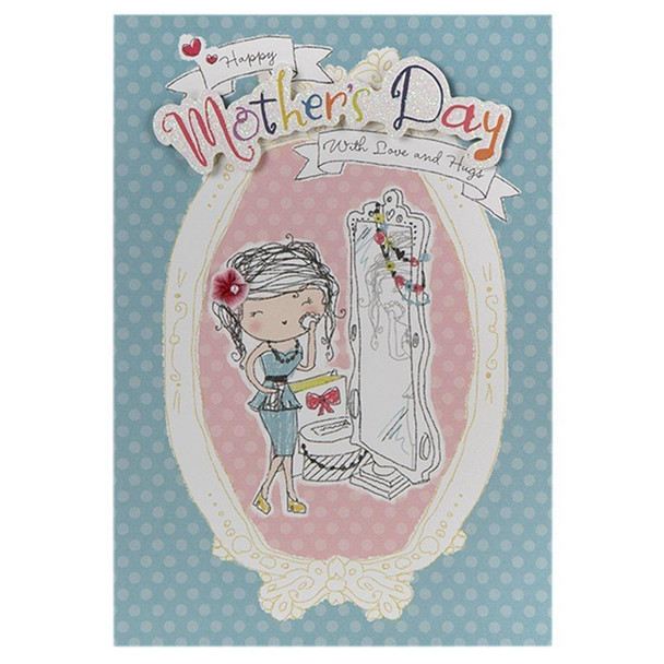 Hallmark Mother's Day Card 'Cute 3D Plaque' Medium