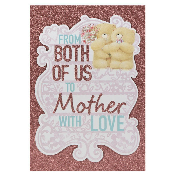 Hallmark Mother's Day Card 'Mother Cute Forever Friends Glittered' Medium