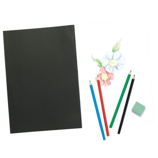 A4 Card Cover Sketch Book - Sketching Colouring Painting