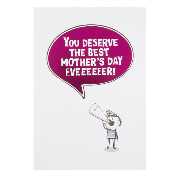 Hallmark Mother's Day Card"Best Day Eveeer" Medium