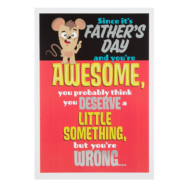 Hallmark Father's Day Card 'Pop Up' Medium