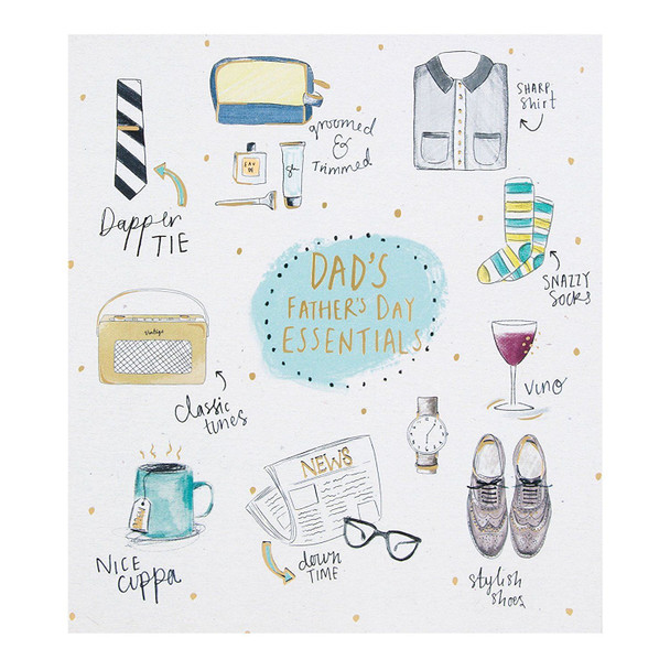 Hallmark Dad Father's Day Card 'Essentials' Medium