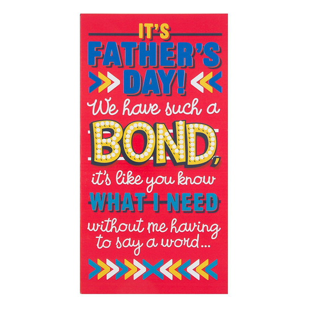 Hallmark Father's Day Card 'Such a Bond' Medium