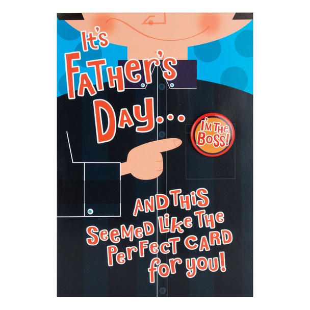 Hallmark Father's Day Card 'I'm The Boss' Medium