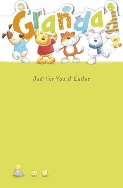 Cute Grandad Easter Card