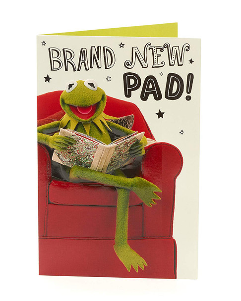 Congratulations New Home Card Kermit the Frog