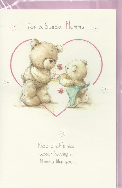 For a special Mummy Adorable Bears Lovely Happy Mother's Day New card