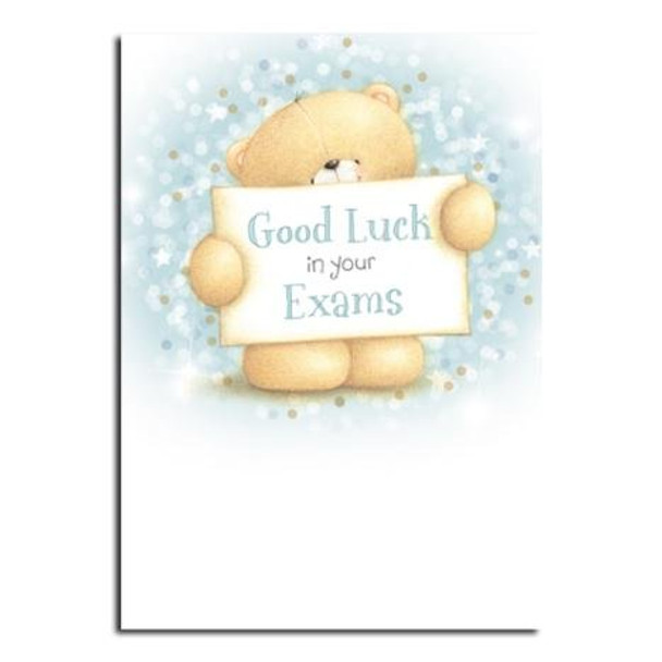 Good Luck In Exams Forever Friends Card