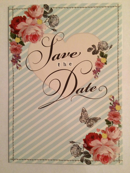 Save the Date Wedding Cards 8 Pack Loves Birds Range By Hallmark Cards