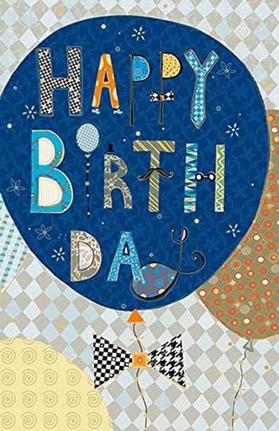 Balloon Happy Birthday Card For Him