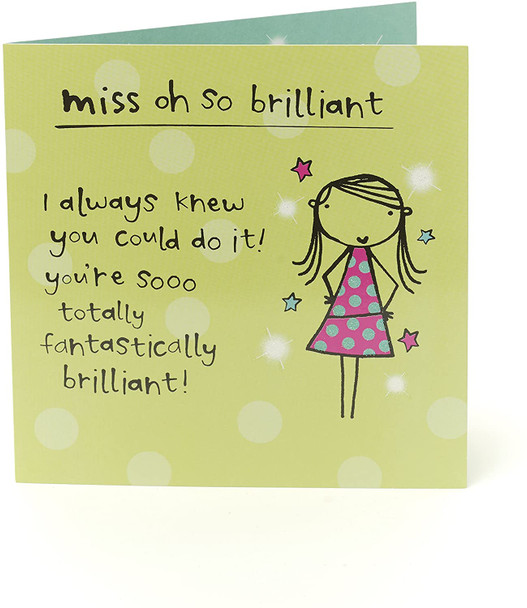 Congratulations Card Brilliant For Her