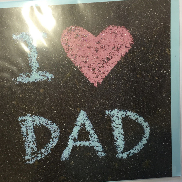 Camden Graphic I LOVE DAD Fathers's Day Card