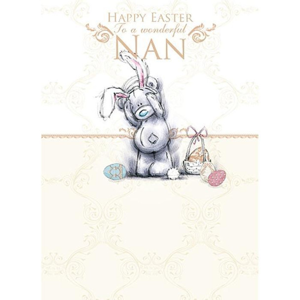 Me to You Happy Easter Card To A Wonderful Nan Tatty Teddy