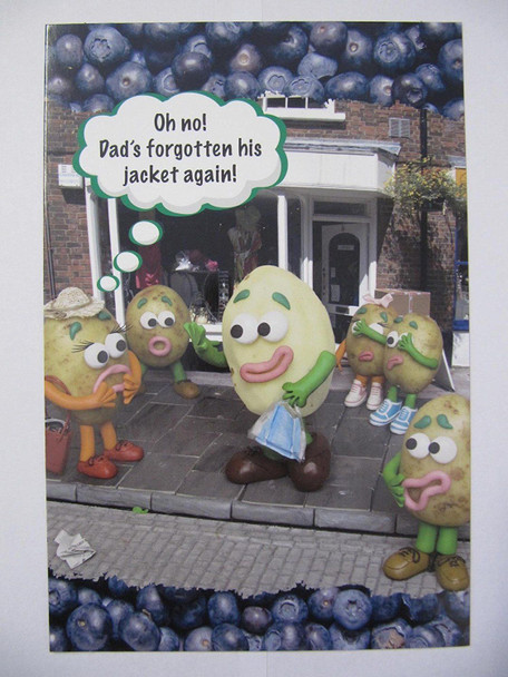 FANTASTIC FUNNY DADS FORGOTTEN HIS JACKET AGAIN FATHER DAY CARD