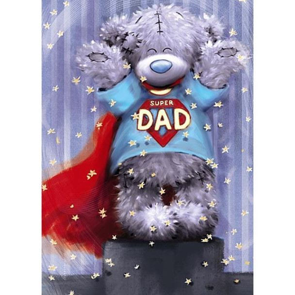 Super Dad Me to You Bear Fathers Day Card