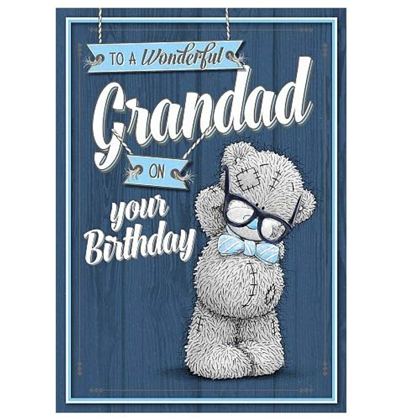 Me To You to A Wonderful Grandad Birthday Card