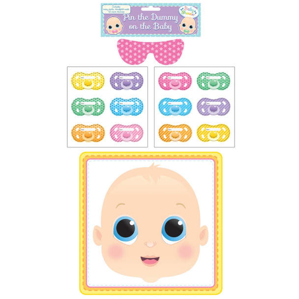 Baby Shower Set Of 14 Pieces Pin The Dummy On The Baby Baby Shower Set Of 14 Pieces Pin The Dummy On The Baby