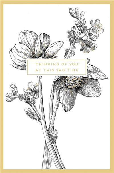 Thinking of You at This Sad Time Sympathy Card