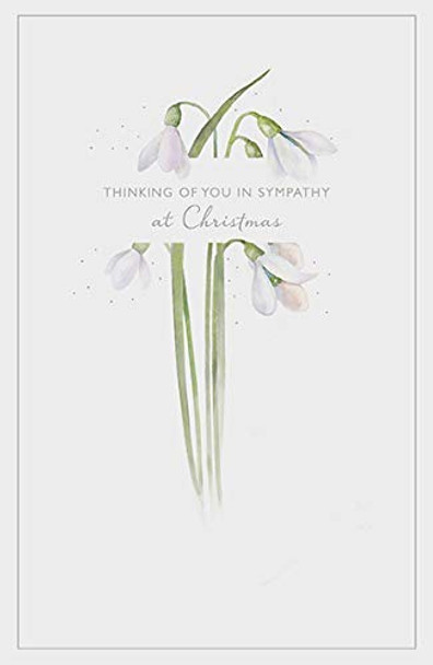6 x Thinking of You in Sympathy Christmas Condolences Cards