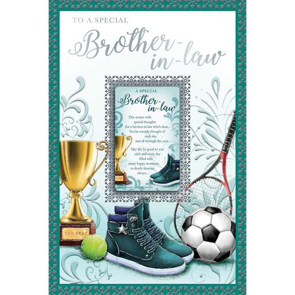 To A Special Brother-in-law Keepsake Treasures Greeting Card