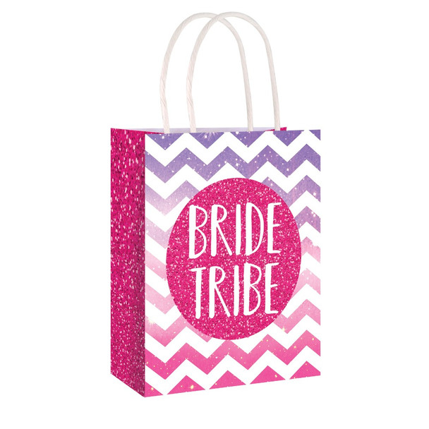 Pack of 12 Hen Party Bags Bride Tribe with Handles